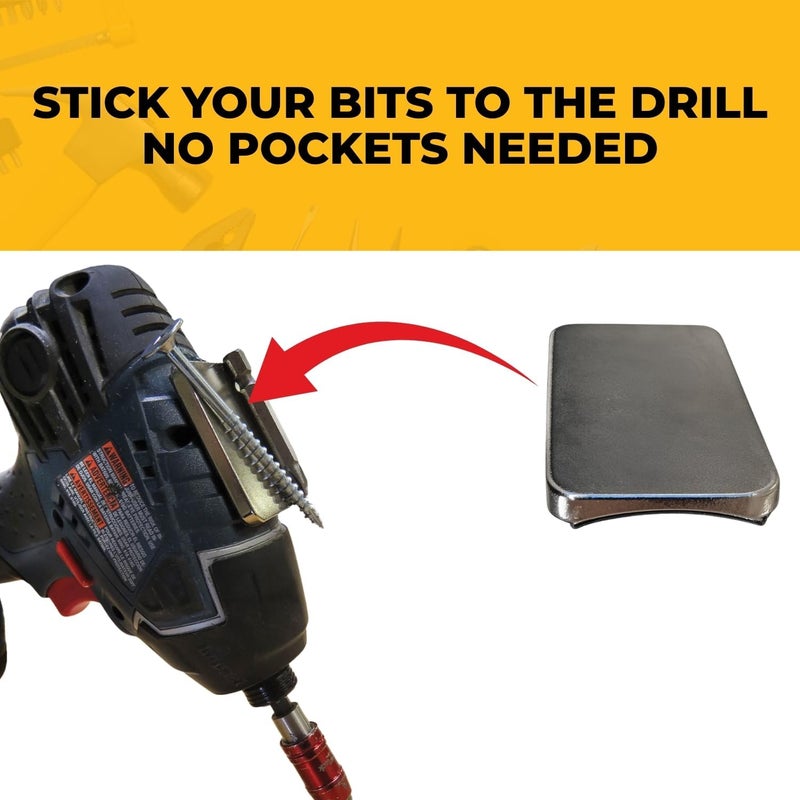 Fastcap POWERMAGSCREW Convenient Workplace Power Magnet for Screw Gun - Image 1